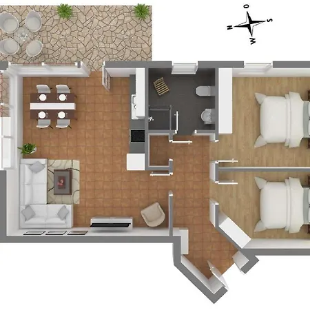 Birkenhof App 04, Ostseetraum Apartment